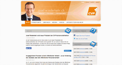 Desktop Screenshot of josef-wiederkehr.ch